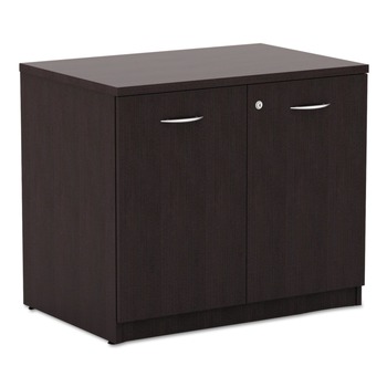 Alera ALEVA613622ES Valencia Series 34.13w x 22.78d x 29.5h Storage Cabinet - Espresso