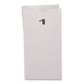 Food Service | Ross & Wallace Paper Products 120301500PK/BL Grocery Paper Bags, 1# Size, 30# Basis Weight, 3.5-in x 2.25-in x 6.63-in, White, 500/Bundle image number 2