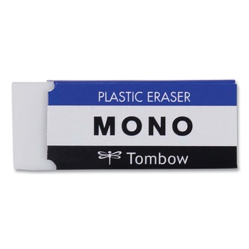 Tombow Mono 57320 Rectangular Block Eraser for Pencil Marks - White/Small