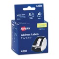 Labels | Avery 04150 1.13 in. x 3.5 in. Multipurpose Thermal Labels - White (130/Roll, 2 Rolls/Box) image number 0