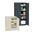 Office Filing Cabinets & Shelves | Alera CME4218PY 36 in. x 18 in. x 42 in. Standard Assembled Storage Cabinet - Putty image number 3