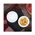 Bowls and Plates | Dart 12BWWC 12 oz. Concorde Non-Laminated Foam Bowl - White (8 Packs/Carton) image number 4