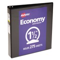 Just Launched | Avery 05725 3 Round Rings 1.5 in. Capacity 11 in. x 8.5 in. Economy View Binder - Black image number 0