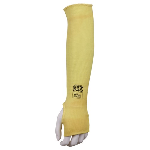 Safety & First Aid | MCR Safety 9378TE Economy Series DuPont Kevlar Fiber Sleeve - One Size Fits Most/Yellow image number 0