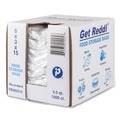 Food Service | Inteplast Group PB060315 6 in. x 3 in. x 15 in. 112 oz. Food Bags - Clear (1000/Carton) image number 1
