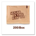 Condiments | Sugar in the Raw 4480050319 0.2 oz. Sugar Packets (200/Box) image number 1