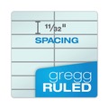 Notebooks & Pads | TOPS 80284 6 x 9 Sheets (80) Prism Gregg Rule Steno Pads - Blue Cover/Blue Sheets (4/Pack) image number 3