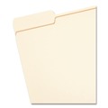File Folders | Smead 10338 0.75 in. Expansion 1/3-Cut Top Tab File Folders with Antimicrobial Product Protection - Letter/Manila (100/Box) image number 1