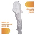 Safety & First Aid | Ansell KCC 46006 A30 Breathable Splash and Particle Protection Coveralls - Triple Extra Large, White (21/Carton) image number 2