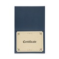 Frames | Universal UNV76897 8-1/2 in. x 11/8 in. x 10 in. A4 Certificate/Document Cover - Navy (6/Pack) image number 5