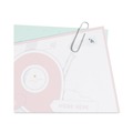 Binding Spines & Combs | U Brands 3684U06-24 Vinyl-Coated Paper Clips - Silver/Medium (200 Clips/Box, 5 Boxes/Pack) image number 2