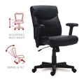 Office Chairs | Alera ALEHH42B19 Harthope Leather Task Chair Supports Up to 275 lbs. - Black image number 5