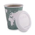  | Eco-Products EP-BNHC12-WD 12 oz. World Art Renewable and Compostable Insulated Hot Cups (600/Carton) image number 6