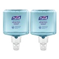 Soap Dispensers | PURELL 7785-02 1200 ml Fragrance-Free CLEAN RELEASE Technology (CRT) HEALTHY SOAP High Performance Foam for ES8 Dispensers (2/Carton) image number 0