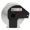 Labels | Brother DK2251 2.4 in. x 50 ft. Continuous Paper Label Tape - Black/White image number 1