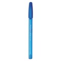 Pens | Paper Mate 1951256 InkJoy 100 Medium 1 millimeter Stick Ballpoint Pen - Blue Ink/Translucent Blue Barrel (1-Dozen) image number 1