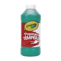 Acrylic & Tempera Paint | Crayola 54-1216-044 16 oz Premier Tempera Paint - Green image number 1