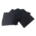 Paper Towels and Napkins | GEN 1402 9 in. x 4.5 in. 2-Ply Cocktail Napkins - Black (2000/Carton) image number 4