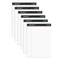 Notebooks & Pads | TOPS 63416 (50) White 8.5 in. x 11.75 in. Sheets Wide/Legal Rule Docket Ruled Perforated Pads (6/Pack) image number 0