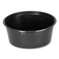 Food Trays, Containers, and Lids | Fabri-Kal PPC325B 3.25 oz Plastic Portion Cups - Black (2500/Carton) image number 0