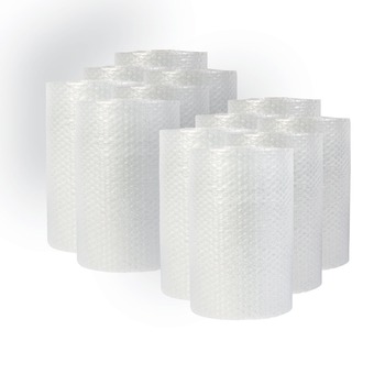 Universal 4087894 12 in. x 30 ft. 0.19 in. Thick Bubble Packaging Perforated Every 12 in. - Clear (12/Carton)