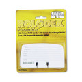 Flash Cards | Rolodex 67553 2.25 in. x 4 in. Petite Refill Cards - White (100/Pack) image number 0