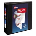Binders | Avery 79693 3 Locking One Touch EZD Rings 3 in. Capacity 11 in. x 8.5 in. Heavy-Duty View Binder with DuraHinge - Black image number 0