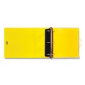 Binders | Avery 77714 11 in. x 8.5 in. 3-Ring UltraDuty Safety Data Sheet Binders Bundle with 3 in. Capacity - Yellow/Red image number 1