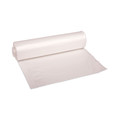 Trash & Waste Bins | Boardwalk Z6037XNKR01 30 in. x 37 in. 30 Gallon 16 mic High Density Industrial Coreless Roll Can Liners - Natural (500/Carton) image number 0