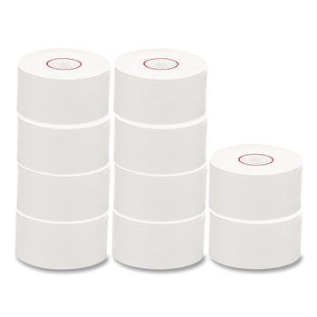 PM Company 18996 1.75 in. x 150 ft. Direct Thermal Printing Thermal Paper Rolls - White (10/Pack)