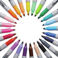 Permanent Markers | Sharpie 75846 Fine Tip Permanent Marker - Assorted Colors (24/Set) image number 2