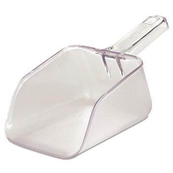 Rubbermaid Commercial FG288400CLR Bouncer 32 oz. Bar/Utility Scoop - Clear