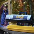 Heaters | Dewalt DXH75KT 75,000 BTU Forced Air Kerosene Construction Heater image number 2