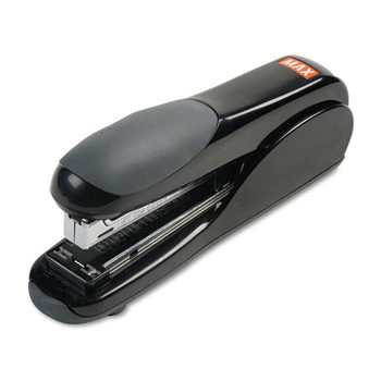 | MAX HD-50DF BLACK 30-Sheet Capacity Flat-Clinch Full Strip Standard Stapler - Black