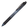 Pens | Pentel BL107ASW2 0.7 mm EnerGel-X Gel Pen - Medium/Black Ink/Smoke/Black Barrel (24/Pack) image number 2
