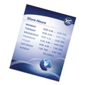 Sheet Protectors | Fellowes Mfg Co. 52205 9 in. x 11.5 in. 5 mil Self-Adhesive Laminating Pouches - Gloss Clear (5/Pack) image number 4