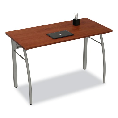 Office Desks & Workstations | Linea Italia LITTR733CH Trento Line 47.25 in. x 23.63 in. x 29.5 in. Rectangular Desk - Cherry image number 0
