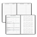 Notebooks & Pads | AT-A-GLANCE 7095005 11 in. x 8.25 in. 13-Month Jan. 2026 to Jan. 2027 Weekly Appointment Book - Black Cover image number 3
