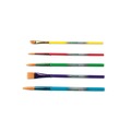 Arts & Crafts Supplies | Crayola 05-3506 Arts and Craft Brush Set - Assorted Sizes (5/Pack) image number 2