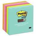 Notebooks & Pads | Post-it Notes Super Sticky 654-5SSMIA 3 in. x 3 in. Pads in Supernova Neon Collection Colors (5 Pads/Pack) image number 0