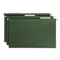 File Folders | Smead 64135 Legal Size 1/3-Cut Tabs Hanging Folders - Standard Green (25/Box) image number 3