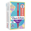 Pens | Paper Mate 1921091 Point Guard Flair Felt Tip Bold 1.4 millimeter Stick Porous Point Pen - Red Ink/Barrel (36/Box) image number 0