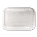  | Handi-Foil 2062DL 8.25 in. x 5.88 in. Plastic Dome Lids Fits Oblong Pans 2061/2062 - Clear (500/Carton) image number 4