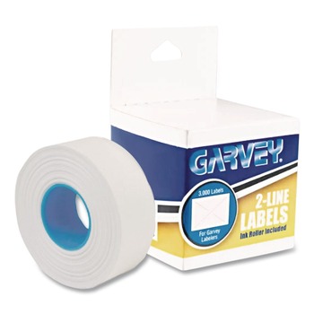 PRODUCTS | Garvey 090949 0.44 in. x 0.81 in. Two-Line Pricemarker Labels - White (3/Box)