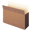 File Jackets & Sleeves | Smead 73390 5.25 in. Expansion Redrope Tuff Pocket Drop-Front File Pockets with Fully Lined Gussets - Letter , Redrope (10/Box) image number 0