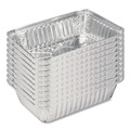  | Handi-Foil 206230 5.94 in. x 8.44 in. x 1.81 in. 2.25 lbs. Capacity Aluminum Oblong Pan - Silver (500/Carton) image number 1