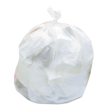 AccuFit H8053PK RC1 40 in. x 53 in. 55 gal. 1.3 mil Linear Low Density Can Liners with AccuFit Sizing - Black (50/Box)