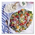  | Chinet 21257 9.75 in. x 12.5 in. Classic Oval Platter Paper Dinnerware - White (500/Carton) image number 3