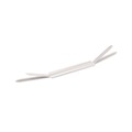 Paper Fasteners | ACCO A7070013J 1 in. Capacity 2.75 in. Center to Center Premium Two-Prong Fastener Bases - Silver (100/Box) image number 1