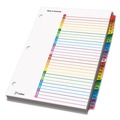 Just Launched | Cardinal 60118 31 Tab 1 - 31 Letter Traditional Onestep Index System - Multicolor (31/Set) image number 1